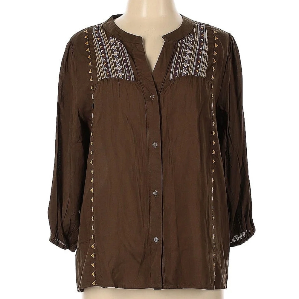 Hayden La Embroidered Top